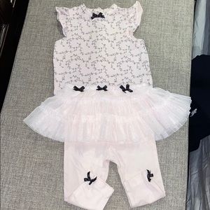 Little me 2pc outfit